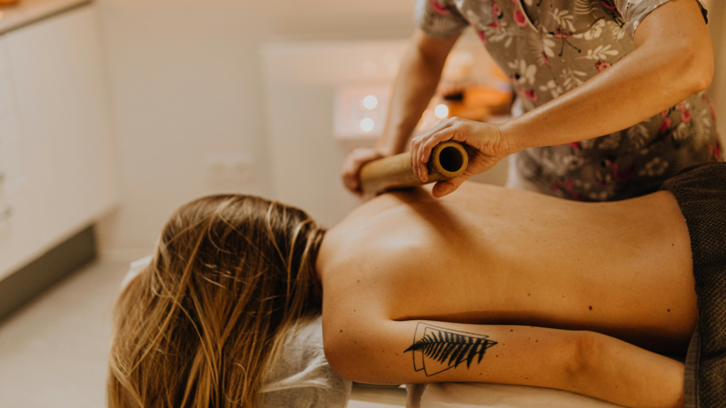 Bamboo massage
